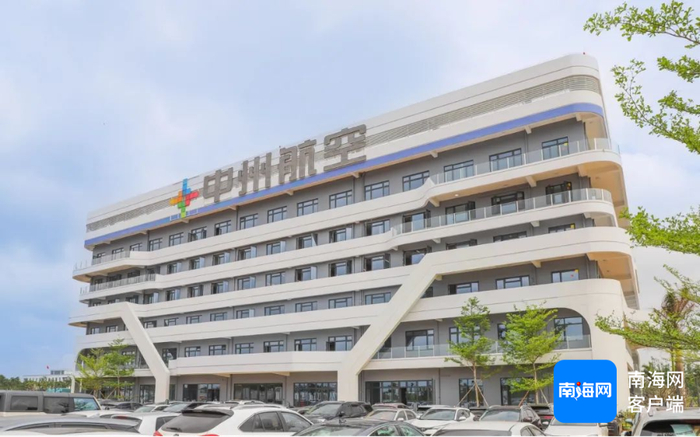中州航空海口主基地一期正式完工。海口江东新区管理局供图