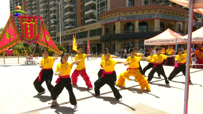 吴川洪拳。图源吴川融媒