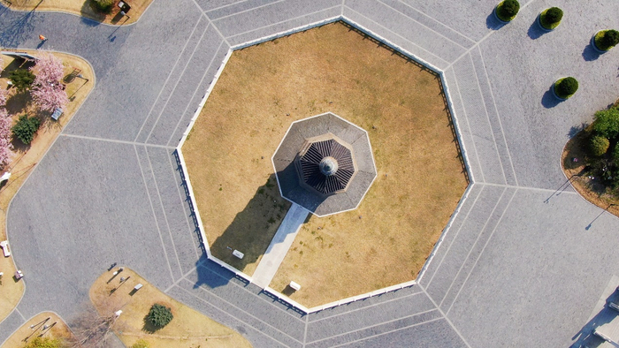 从宝顶视角海春轩塔。王子杰 摄