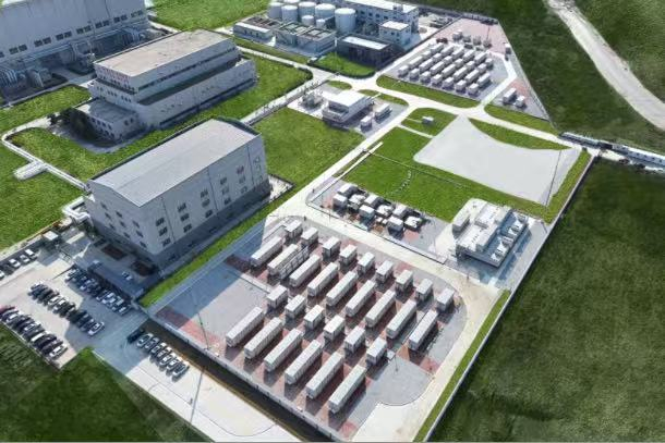 储能项目俯瞰图