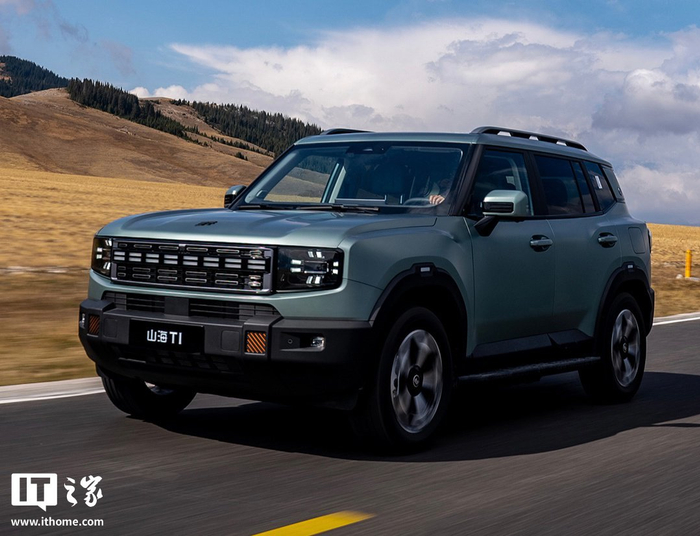 ▲ 现款在售捷途山海 T1 四驱版车型