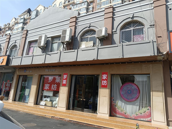 家纺店没有任何招牌