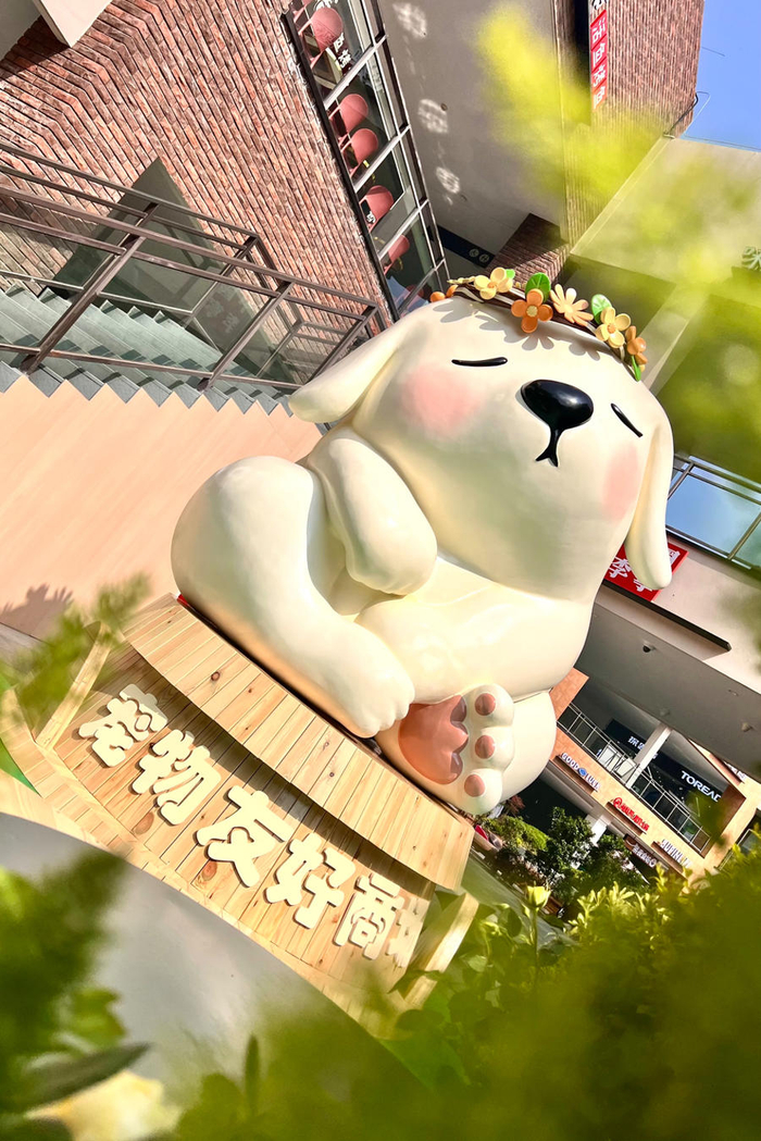 杉杉奥莱中牟店打造宠物友好型商场（图片由受访企业提供）