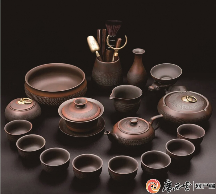 钦州坭兴陶作品（资料图）。