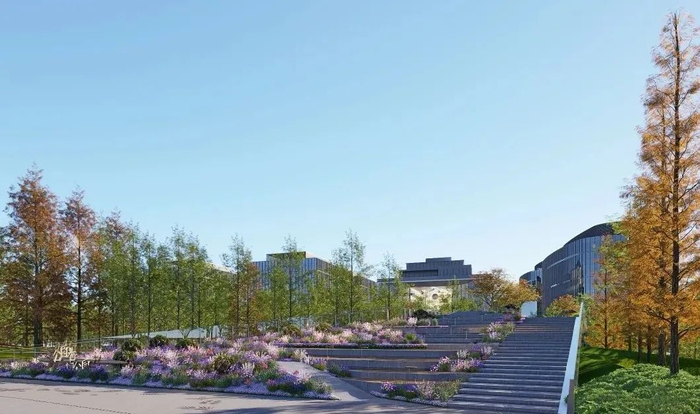 新自然主义花廊效果图