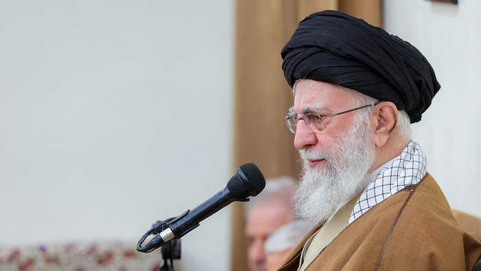 伊朗最高领袖哈梅内伊。视觉中国 图