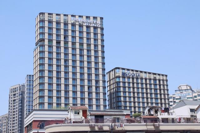 雅诗阁服务公寓与雅遇公寓地处北外滩核心区域，闹中取静。叶辰亮摄