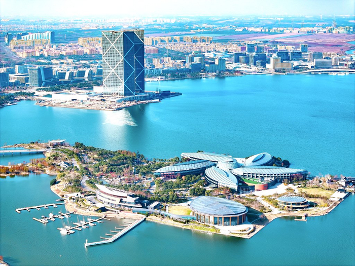 上海自由贸易试验区临港新片区。视觉中国 图