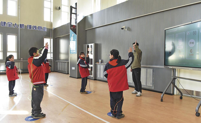 智慧体育放大体育的魅力。殷之皓 摄