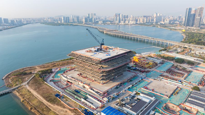 （前海博物馆俯瞰图/受访方供图）