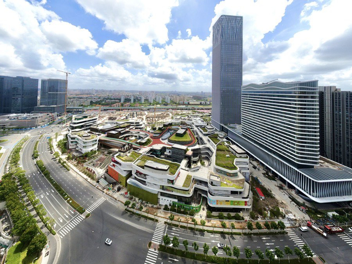 前滩国际商务区。资料图片