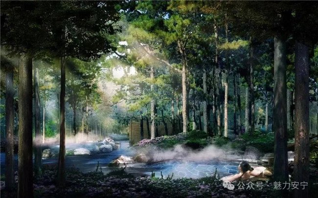 安宁温泉 图源：“魅力安宁”微信公众号