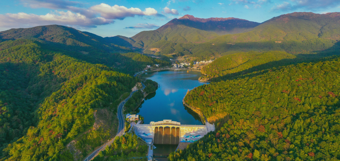 武平县梁野山云寨村仙女湖