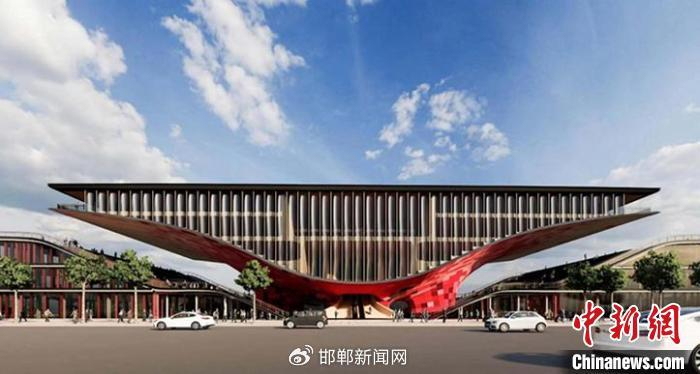 “雄安之翼”效果图。中国水利水电第八工程局有限公司 供图