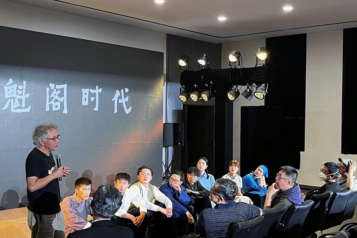 朱晓阳教授在2023年6月《魁阁时代》座谈会上 受访者供图