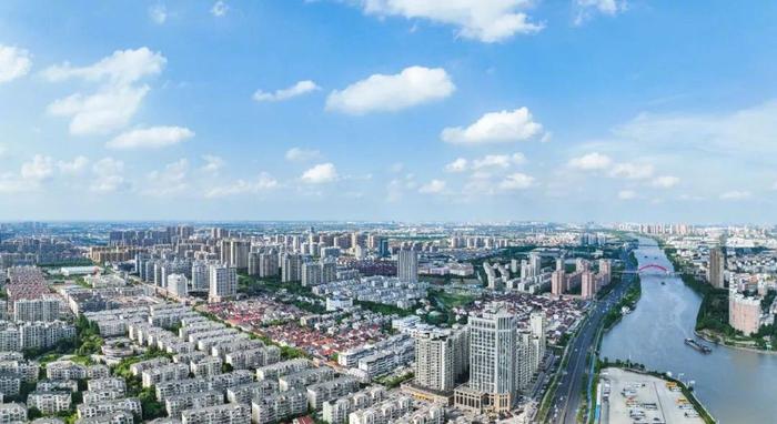 昆山市城市风光。图/图虫创意