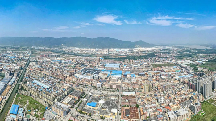 △ 金利镇航拍图。高要区融媒体中心记者 陈彦成 摄