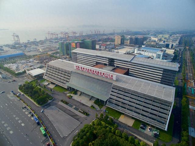 图为中国（福建）自由贸易试验区厦门片区（无人机拍摄）。新华社记者 姜克红 摄