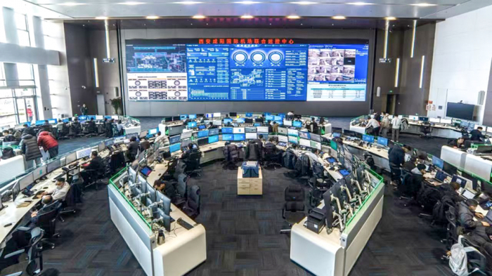 西安机场三期扩建工程（西安国际机场供图）