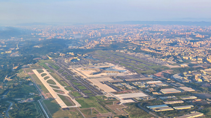 重庆江北机场T3B航站楼（重庆机场集团供图）