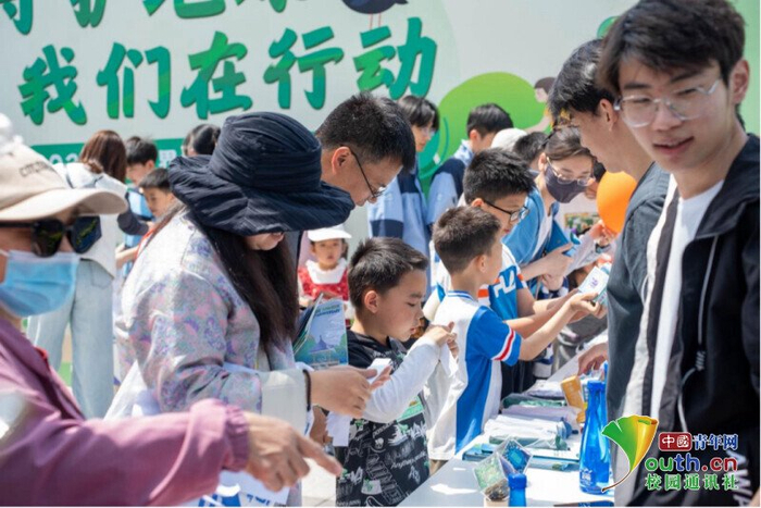 科普知识趣味答题现场。受访者供图