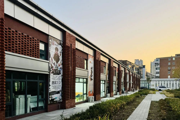 天津数字出版产业园内一景