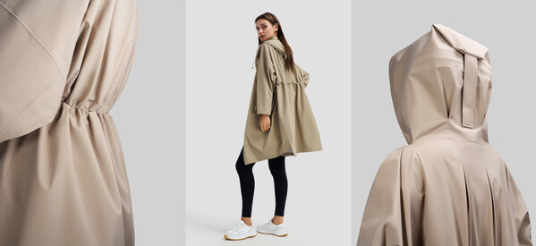 采用ZERO WASTE零浪费版型设计的迪桑特RE:DESCENTE环保系列产品