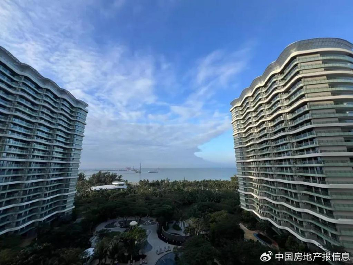 三亚崖州湾海边房地产项目。陈标志/摄