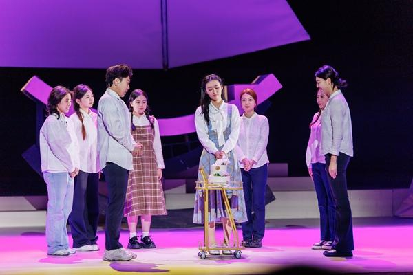 《抉择》演出照片。合肥新站高新区、安徽艺术学院供图