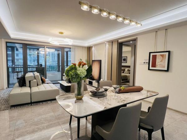 和樾湾样板房。周科娜 摄