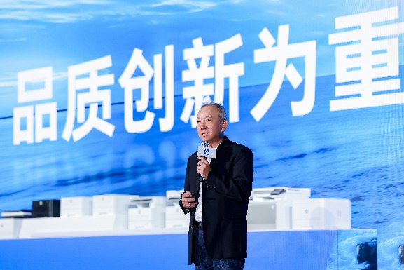 图：惠普公司全球资深副总裁、大中华区总裁庄正松