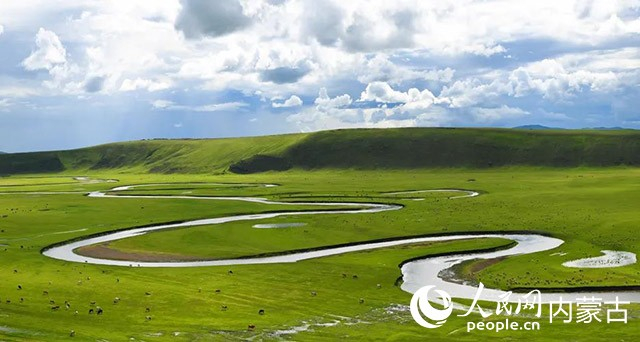 地处呼伦贝尔大草原核心腹地的莫尔格勒河。张有摄