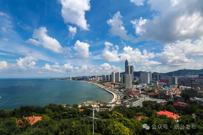 ▲烟台山。 摄影/台本敏