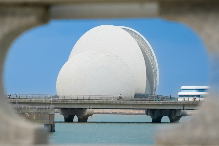 珠海大剧院。杨仲德/摄