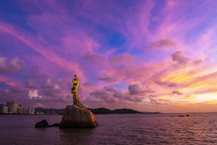 珠海渔女 李建束/摄