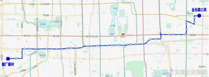 图/北京公交集团官方微博