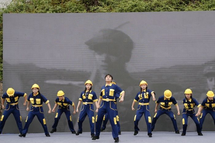 示范性教学展示现场