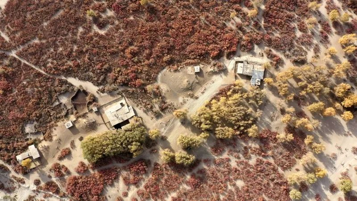 于田县达里雅布依老村。 资料照片 