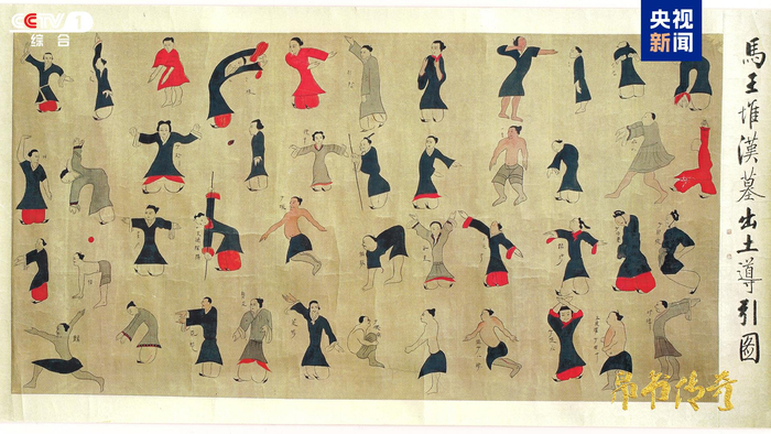 △周世荣临摹版本《导引图》