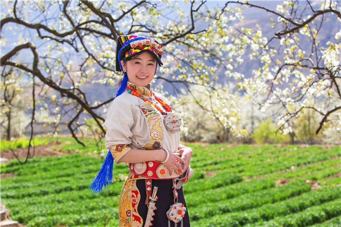 每年3月中旬至4月初是金川最美的季节。金川县委宣传部供图