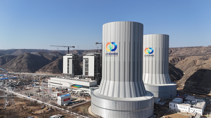 灵台电厂项目（灵台县融媒体中心供图）