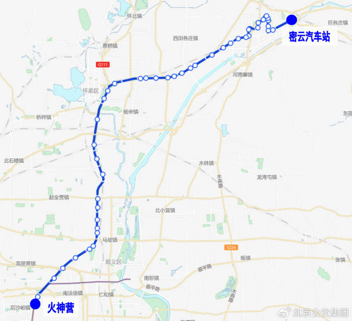图/北京公交集团官方微博