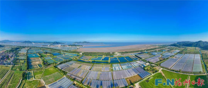 位于马尾琅岐的农业现代化示范基地。原浩 摄