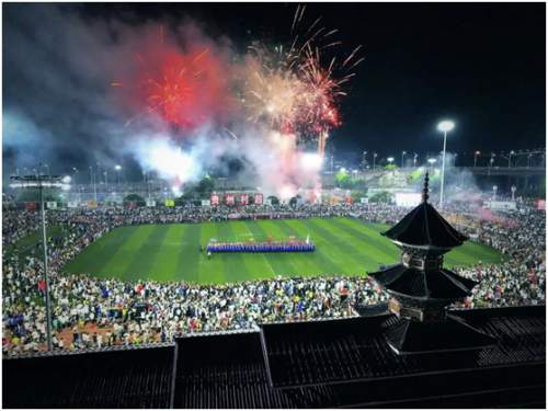 看一场热血沸腾的村超—榕江足协名誉副主席、贵州村超技术总负责人彭西西供图