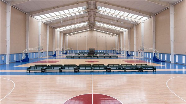 海埂基地篮球馆。海埂基地供图