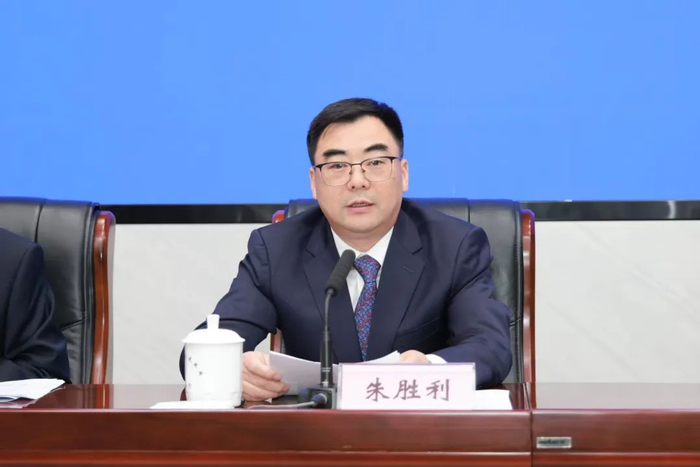 发布人：海螺集团总经理 朱胜利（许梦宇 摄）