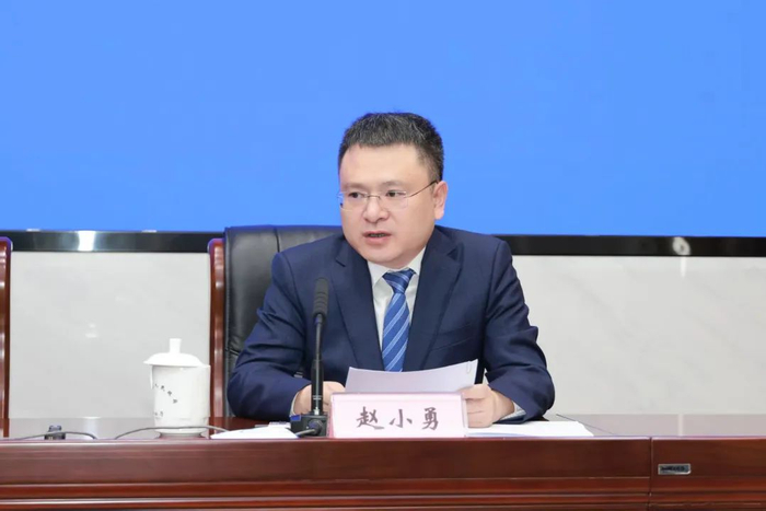 发布人：数字安徽公司董事长 赵小勇（许梦宇 摄）