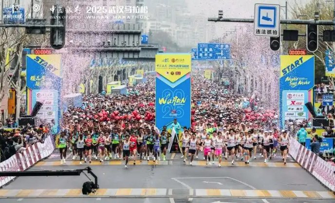 当“汉马”遇上“樱花季”，拉动经济超过3亿元规模