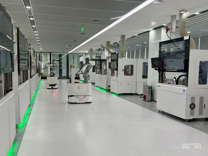 中医药广东省实验室中药创制“四化平台”（央广网记者  罗世伟  摄  ）