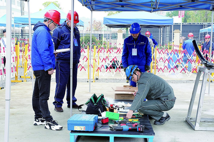     川渝电力职工职业技能大赛在广安举行